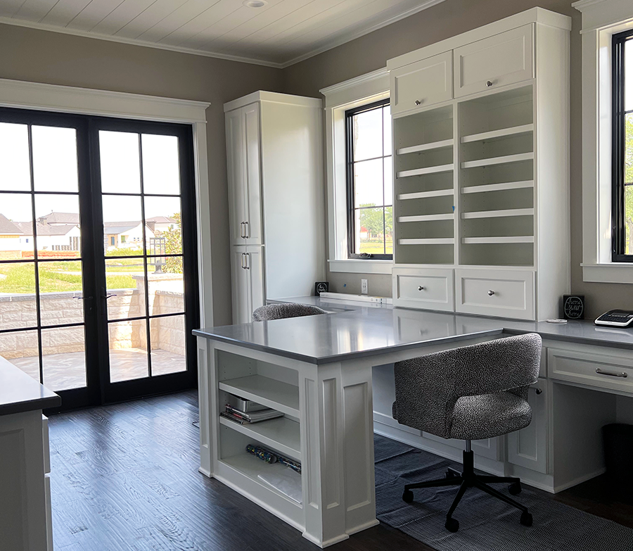 Custom Home Building Craft Room